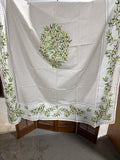 Rectangle Olive Branch Tissus French Table Cloth (C)