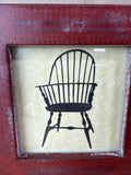 Windsor Chair Silhouette  Scherenschnite Art