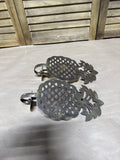 Brass Pineapple Wall Candle Sconces