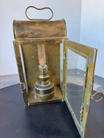 Brass Vintage Railway Oil Lantern