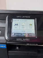 Brother Inkjet All-In-One Printer with Some Ink & Paper