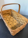 Basketville Vintage Rectangular Gathering Basket