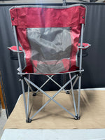 Embark Red Folding Camp Chair w/Carry Bag