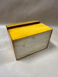 Wooden Recipe Box