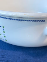 Riess Enamelware Country Flowers Bowl