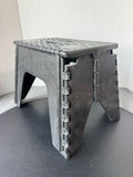 Black Plastic Folding Step Stool