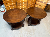 Ashley Furniture Pair of Round Side Tables
