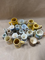 (D) Lot Of 19 Mini Beer Steins