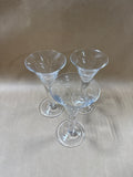 Williamsburg Crystal Wine Glasses (A)