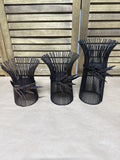 Bountiful Harvest Candle Holders — Set Of 3