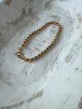 18K Gold Rope Chain Bracelet (3.7g)