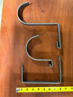16 pc Lot of Heavy Duty Metal Hooks/Brackets
