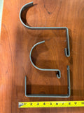 16 pc Lot of Heavy Duty Metal Hooks/Brackets