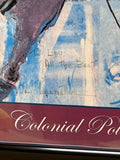 Colonial Polo Cup 2005 Small Poster - Personally Signed; Jan Leobetter
