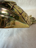 Extra Large Brass Pineapple Door Knocker - Signed