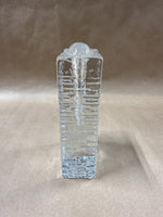 Marsberger Glassworks Ritzenhoff West Germany Block Glass Vase