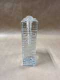 Marsberger Glassworks Ritzenhoff West Germany Block Glass Vase