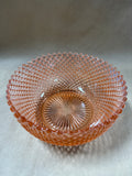 Anchor Hocking Pink Depression Glass Miss America Cupped Straight Side Large Bowl
