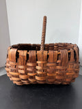 Primitive Style American Splint Gathering Basket