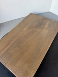 Heavyweight Stained Wooden Rectangular Riser