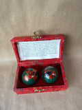 Chinese Exercise Balls In Case
