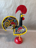 Hand Painted Folkish Rooster