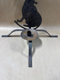 Metal Cat Silhouette Candle Holder
