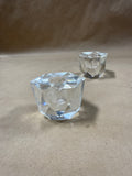 Geometric Crystal Candle Holders With Case