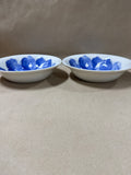 Royal Stafford Blue Poppy Pasta Bowls - Set Of 2 - (B)