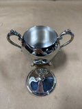 F.B. Rogers Silver Creamer And Sugar