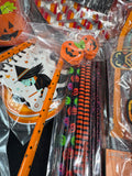 Bin of Assorted Halloween Treat Bags & Stuffers