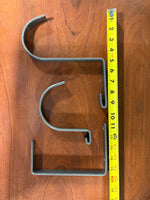 16 pc Lot of Heavy Duty Metal Hooks/Brackets
