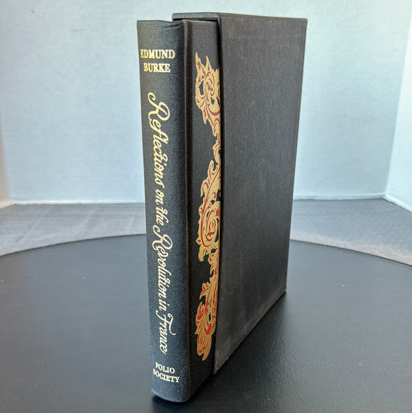 Reflections on the Revolution in France by Edmund Burke Illustrated 2010 Folio Society Hardcover Book in Slipcase