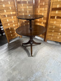 Harden Two Tier Drop Side Accent Table, On Casters