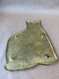 Brass Cat Trivet