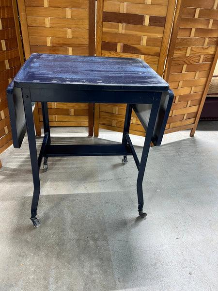 Antique Metal Typing Table, AS AS ***READ DESCRIPTION***