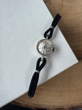 Rolex 14K White Gold Women’s Watch with Leather & 10K Gold Filled Replacement Band (WORKS)