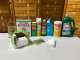 Cleaning Lot GG***Most bottles at least half full***