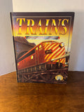 Trains, A Stunning Visual History of Railroads Hardcover Book