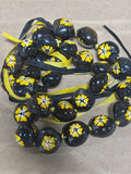 Hand Painted Kukai Nut Necklace