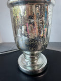 Mercury Glass Style Urn Lamp (WORKS)