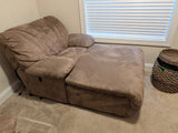 Micro Fiber Sofa, Chaise Lounge and Chair Set, 3 pc***HEAVY ITEM***READ DETAILS ON PICK UP POLICY***