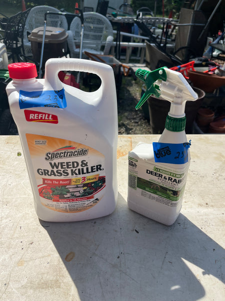 Grass/Weed Killer and Deer Repellant