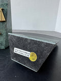 Brass & Green Marble Scales of Justice Vintage Bookends