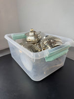 5-Piece Michael C. Fina Co. England Sterling Silver Tea Service Set