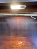 Lexington Lighted Barrister Style Bookcase with File Drawer***HEAVY ITEM***READ DETAILS ON PICK UP POLICY***