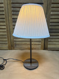 Small Gray Table Lamp (Needs New Shade)