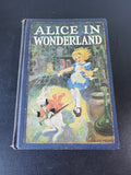 Alice in Wonderland Illustrated 1923 Vintage Hardcover Book