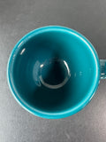 Teal Homer Laughlin Fiestaware Jumbo Mug