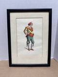 (B) Pair Of Commedia Dell’arte Theatre Style Framed Prints